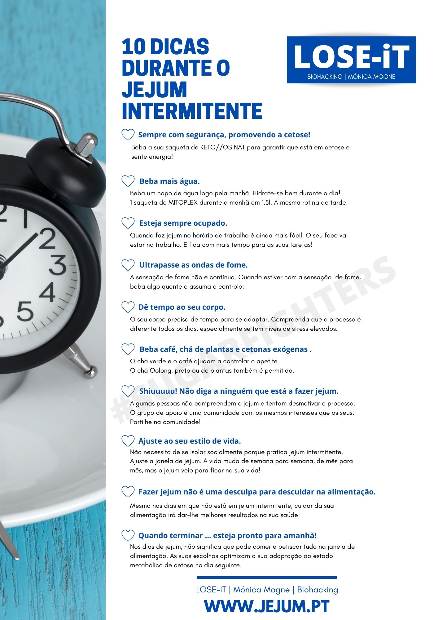 10 dicas durante o jejum! - jejum.pt